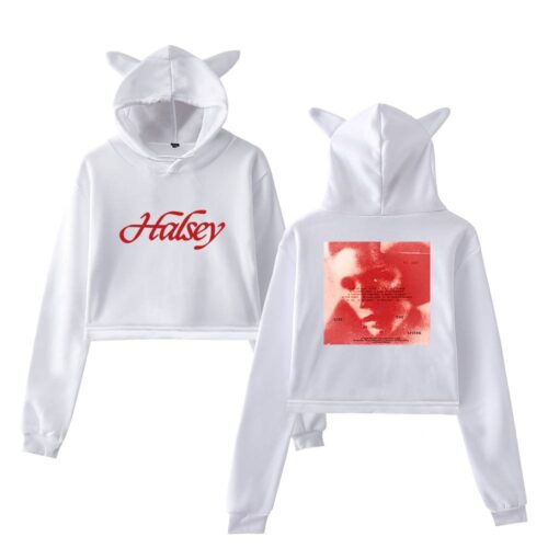 Halsey Cropped Hoodie #1 + Gift