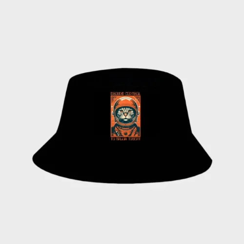 Major Tom Cat Bucket Hat #1