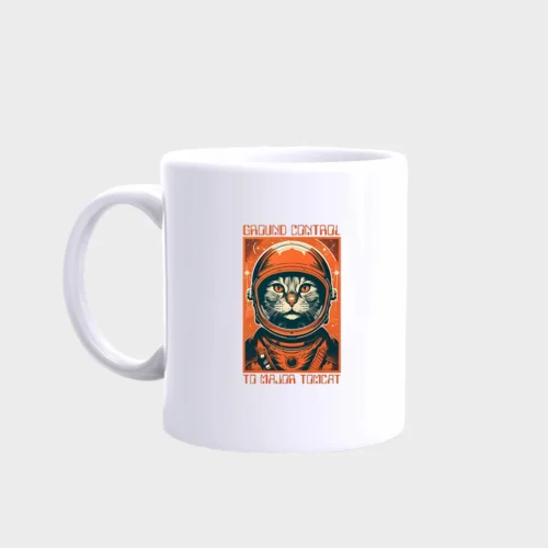 Major Tom Cat Mug #1