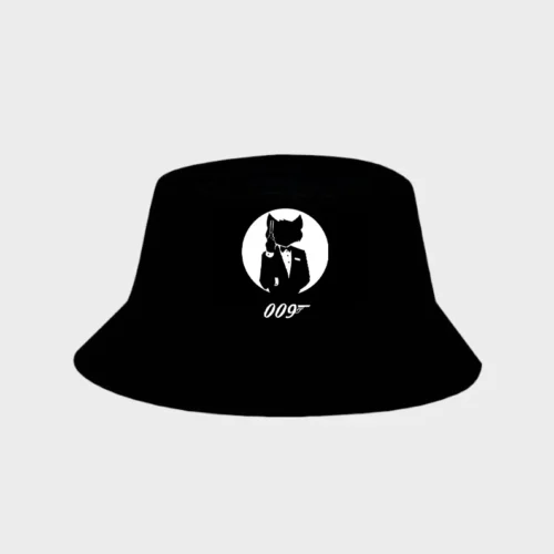 James Bond Cat Bucket Hat #1