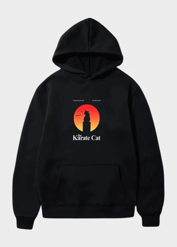 Karate Kid Cat Hoodie #1