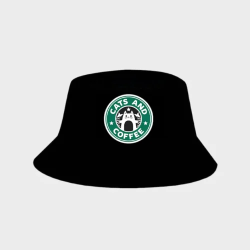 Starbucks Cat Bucket Hat #1