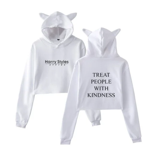 Harry Styles Cropped Hoodie #2