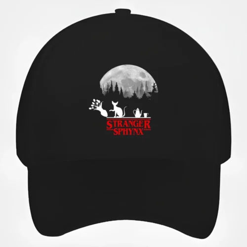 Stranger Things Cat Baseball Cap #1