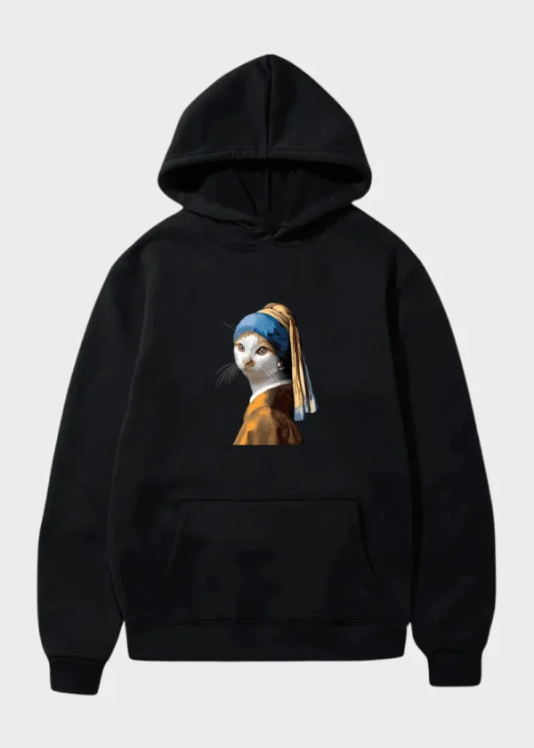 Van Gogh Cat Hoodie #2