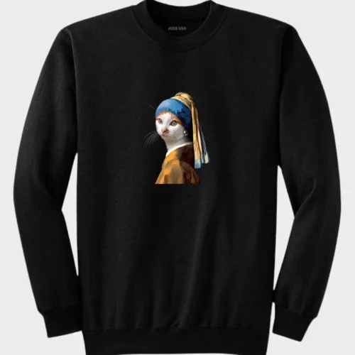 Van Gogh Cat Sweatshirt #2