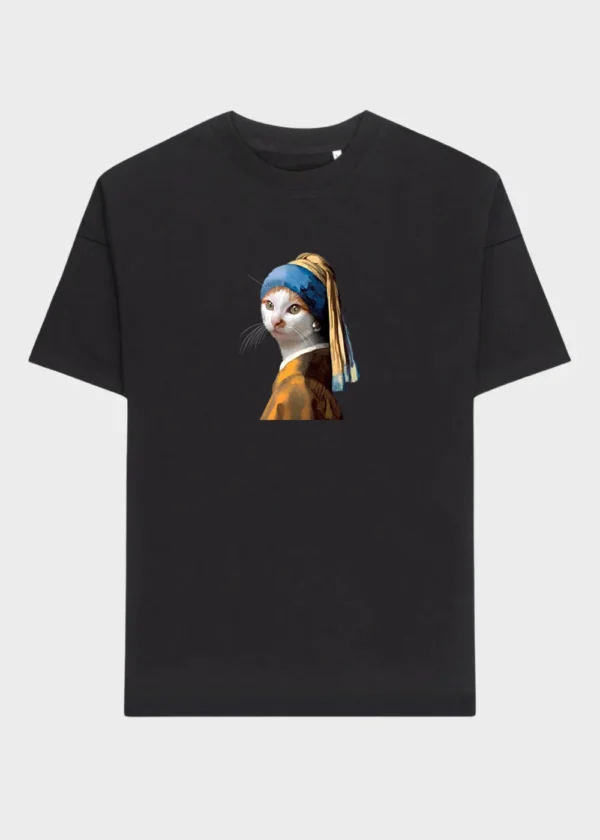 Van Gogh Cat T-Shirt #2