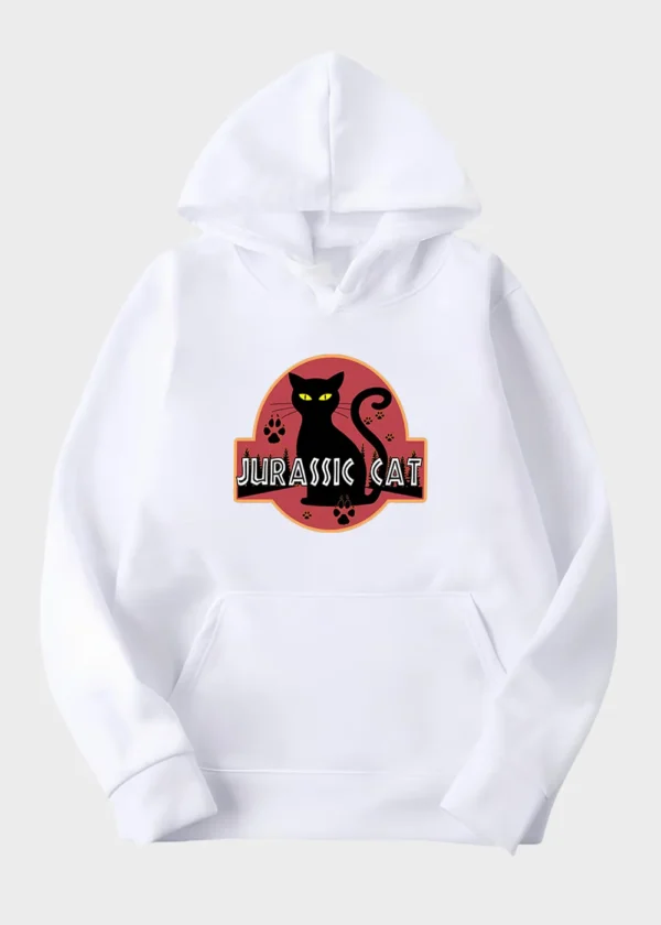 Jurassic Park Cat Hoodie #w1
