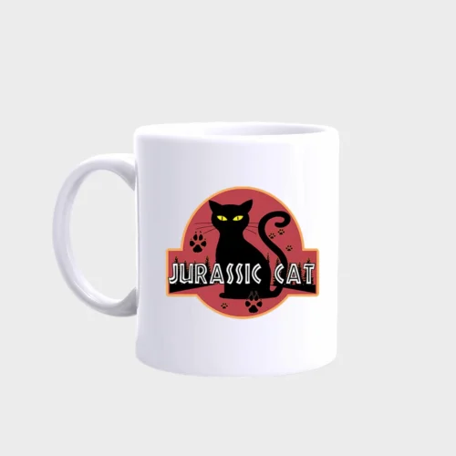 Jurassic Park Cat Mug #1