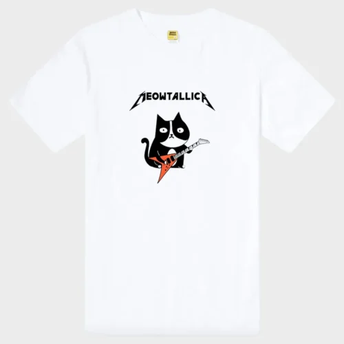 Metallica Cat T-Shirt #w1