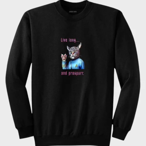 Star Trek Cat Sweatshirt #1