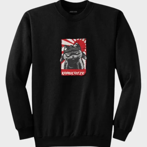 Kamikaze Cat Sweatshirt #1