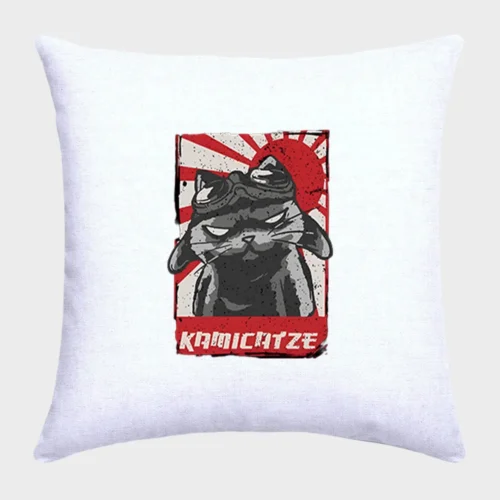 Kamikaze Cat Pillow #1