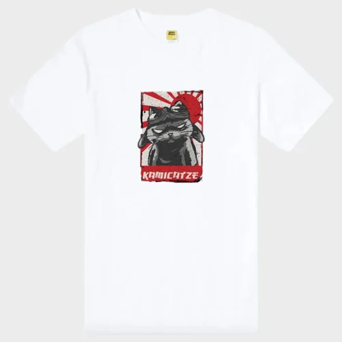 Kamikaze Cat T-Shirt #w1