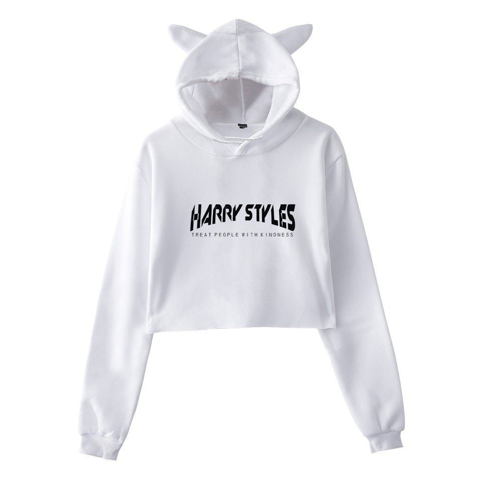 Harry Styles Cropped Hoodie #4 - Image 4