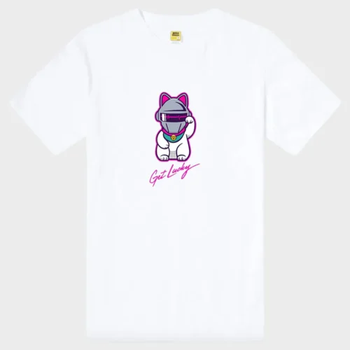 Daft Punk Cat T-Shirt #w1