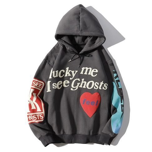 Kanye West lucky Me I see Ghosts Hoodie #1 (K1) + Socks