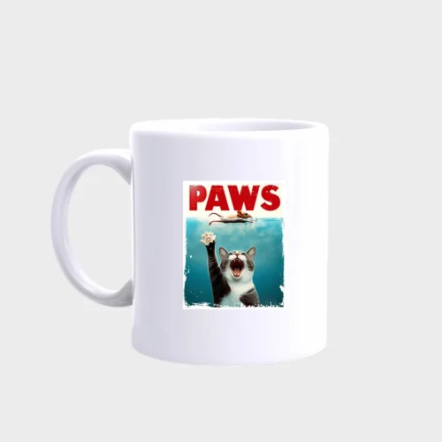 Jaws Cat Mug #1