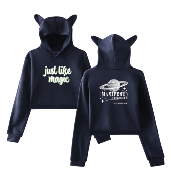 Ariana Grande Just Like Magic Cropped Hoodie #2