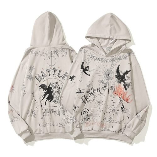 Kanye West Heaven or Hell Hoodie (K9)