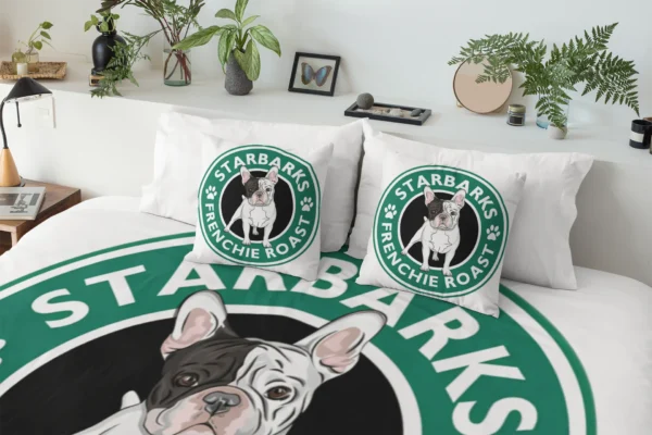 French Bulldog Bedsheets + 2 Pillowcases #4