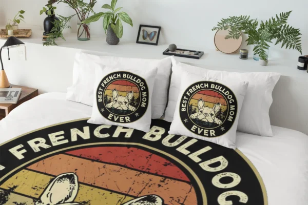 French Bulldog Bedsheets + 2 Pillowcases #8
