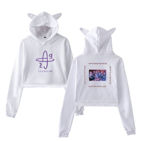 Everglow Cropped Hoodie #1 - Image 2