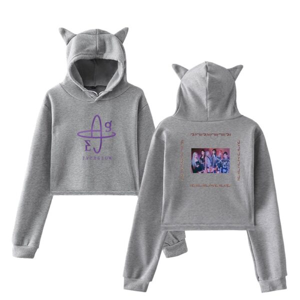 Everglow Cropped Hoodie #1 - Image 4