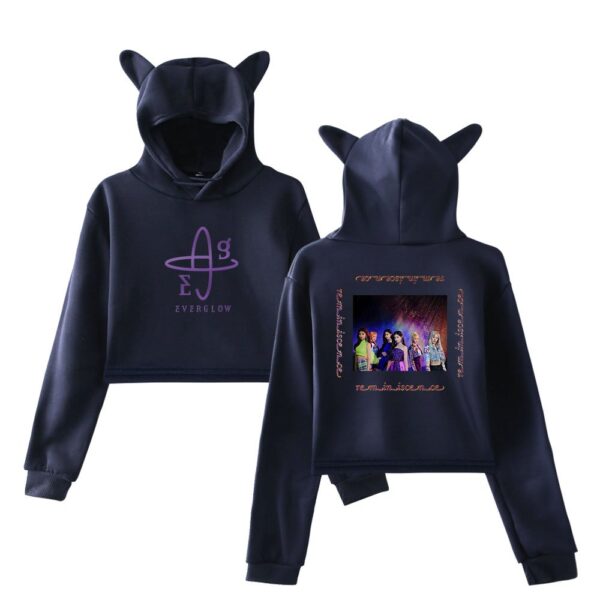 Everglow Cropped Hoodie #2 - Image 3