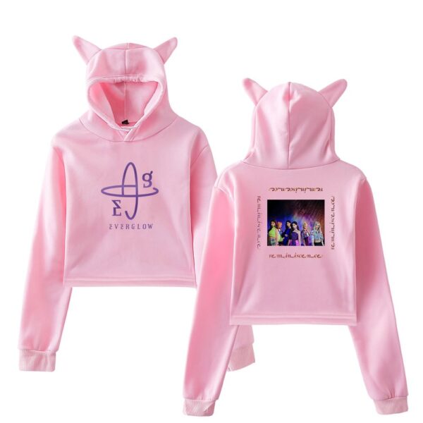 Everglow Cropped Hoodie #2 - Image 5