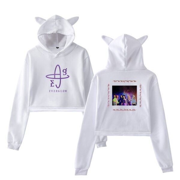 Everglow Cropped Hoodie #2 - Image 4