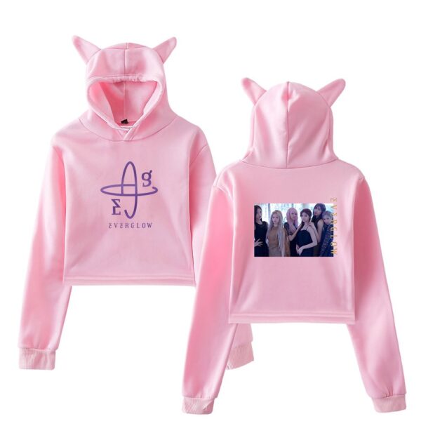 Everglow Cropped Hoodie #4 - Image 2