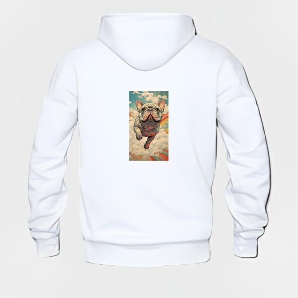 French Bulldog Hoodie #w200 - Image 3