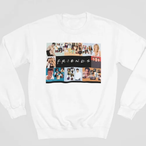 Tv Friends Sweatshirt #3 Collage + GIFT
