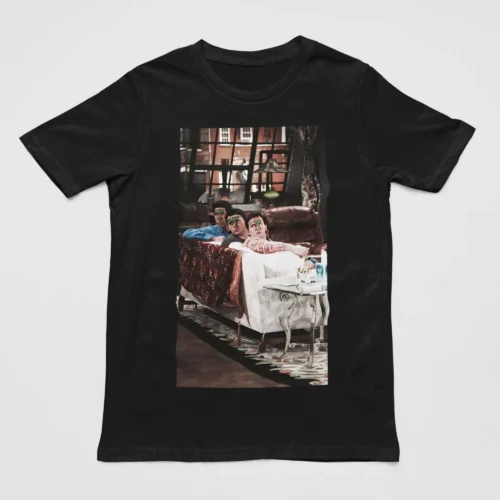 Tv Friends T-Shirt #19 Ross, Joey and Chandler face cream