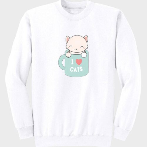 Cat Sweatshirt #w27