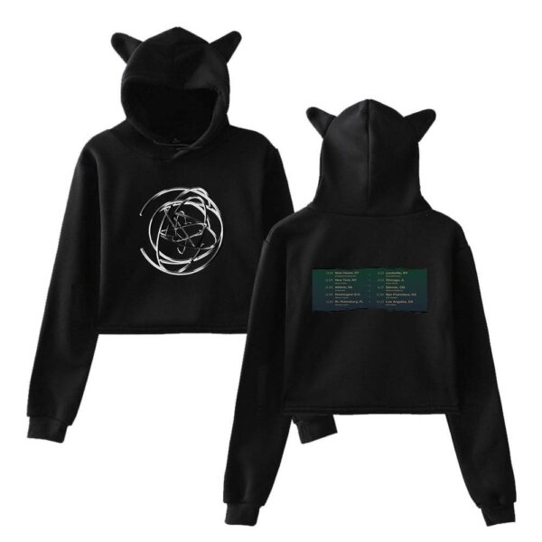 Everglow Cropped Hoodie #7 - Image 2