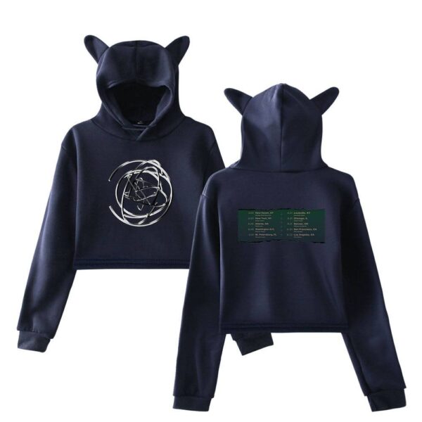 Everglow Cropped Hoodie #7 - Image 3