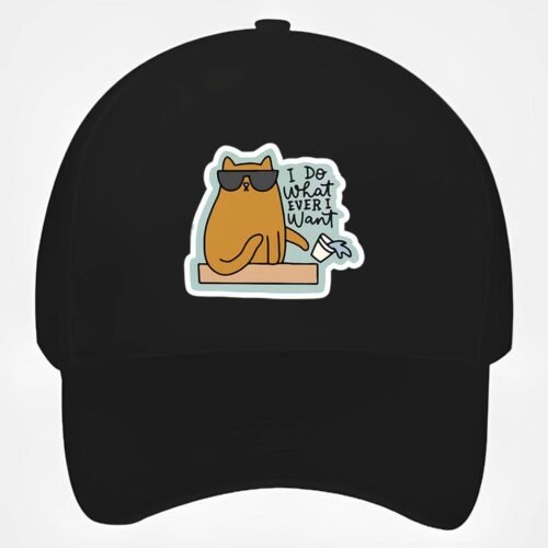 Cat Baseball Cap #8