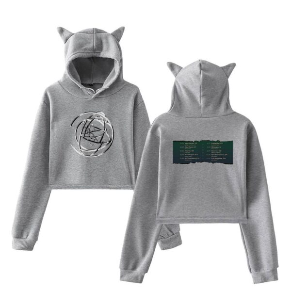 Everglow Cropped Hoodie #7 - Image 4