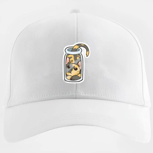 Cat Baseball Cap #w7