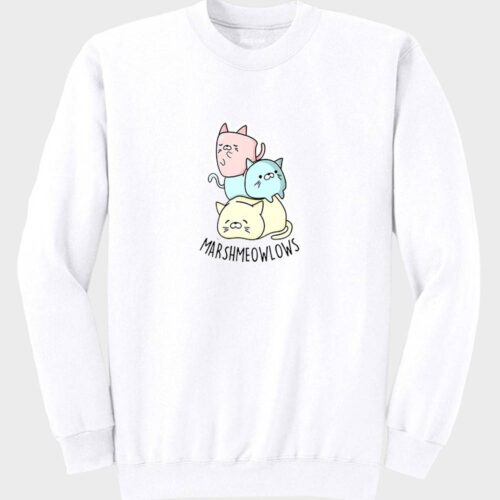 Cat Sweatshirt #w47