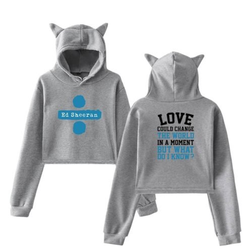 Ed Sheeran Cropped Hoodie #4