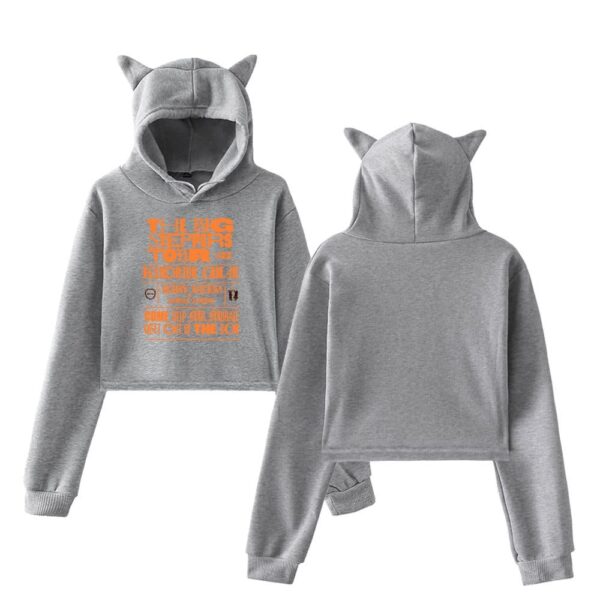 Kendrick Lamar 2022 Concert Cropped Hoodie - Image 4