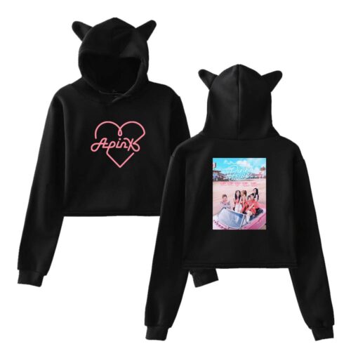 Apink Cropped Hoodie #4