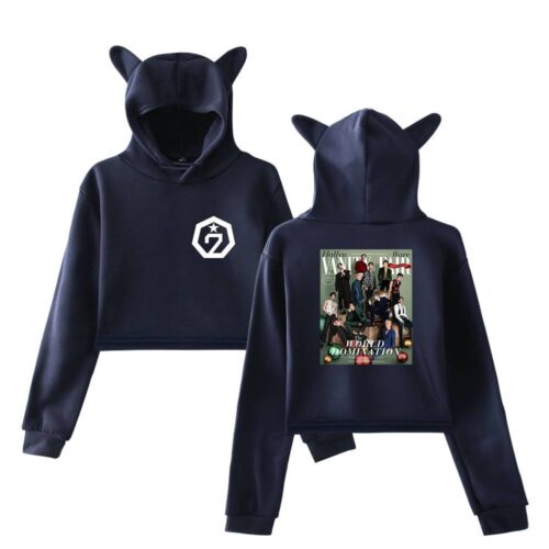 Got7 Cropped Hoodie #2