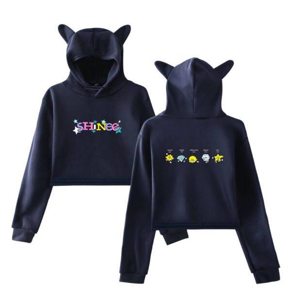 SHINee Cropped Hoodie #8 - Image 3