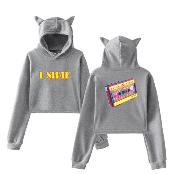 Gidle I Sway Cropped Hoodie #2 - Image 4