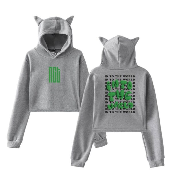 NCT Cropped Hoodie #1 - Image 4