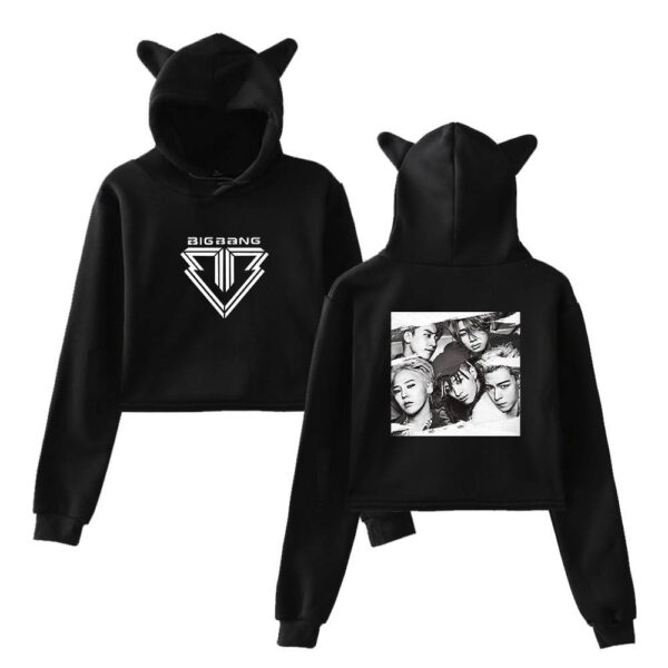 Big Bang Cropped Hoodie #1 - Image 2